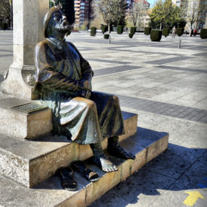 San Marcos, Monumento Al Peregrino (Fotografía Cedida Por José Luis Cernadas Iglesias)